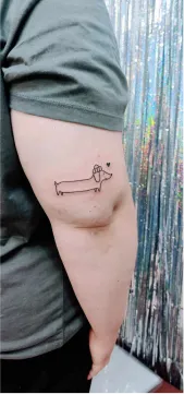 Tampala - Tatouage Handpoke